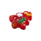Murano Style Bead Christmas Tree 21x25mm/6mm Ø1.6mm
