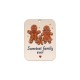 Ξύλινο Μοτίφ "Sweetest Family Εver" 55x41mm/3mm Ø2.5mm