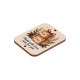 Wooden Pendant "Made with love just for you" 55x41mm/3mm Ø2.5mm