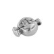 Μεταλλικό Ζάμακ Χυτό Μοτίφ Ρόδι Γούρι 15x21mm/11mm