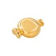 Zamak Pendant Pomegranate 15x21mm/11mm