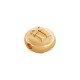 Zamak Bead Round with Present 9mm Ø1.7mm