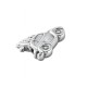 Zamak Slider Car with Christmas Tree 20x14mm Ø1.75mm