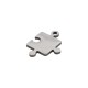 Ανοξείδωτο Ατσάλι 304 Μοτίφ Πάζλ 14x18.5mm Ø1.5mm