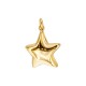 Stainless Steel 304 Charm Star 13x15mm