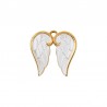 18K Gold/ Pearlised White