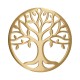 Stainless Steel 304 Pendant with Tree of Life 70mm Ø4x3.5mm
