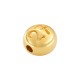 Zamak Lucky Bead Round "27" 7mm/5mm Ø1.7mm