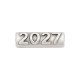 Μεταλλικό Ζάμακ Χυτό Σωληνάκι "2027" Περαστό 17x5mm/5mm Ø2.3mm