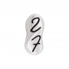 999° Silver Antique Plated/ 5µm