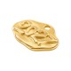 Zamak Lucky Charm "2027" 17x12mm/2mm Ø1.7mm