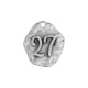 Μεταλλικό Ζάμακ Χυτό Μοτίφ "27" 17x19mm/2mm Ø1.7mm
