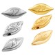 Zamak Lucky Pendant "27" 26x11mm/7mm Ø2.2mm