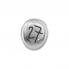 999° Silver Antique Plated/ 5µm
