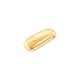 Zamak Lucky Pendant Tag "27" 13x28mm/7mm Ø2.3mm