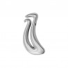 999° Silver Antique Plated/ 5µm