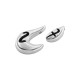 Zamak Lucky Pendant Drop "2 & 7" 19x31mm & 8x19mm Ø2.3mm