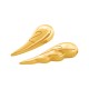 Zamak Lucky Angel Wings "2" 15x40mm "7" 18x40mm Ø3.2mm