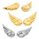 Zamak Lucky Slider Angel Wings "2+7" 17x26mm Ø3.2mm