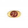 18K Gold/ Cherry