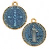 24K Gold Plated/ 0.12µm/ Transparent Blue