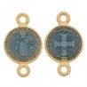 24K Επίχρυσο/ 0.12µm/ Μπλε Διαφανές
