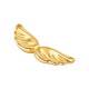 Zamak Pendant Angel Wings 10x30mm/3mm Ø1.5mm