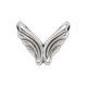 Zamak Pendant Angel Wings 33x25mm/5.4mm