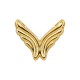 Zamak Pendant Angel Wings 33x25mm/5.4mm