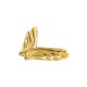 Zamak Pendant Angel Wings 33x25mm/5.4mm