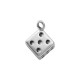 Zamak Charm Dice 16.5x20mm/18mm