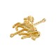 Zamak Connector Horse 33x38mm/8mm