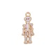 Enameled Zamak Pendant Skeleton10.4x26mm