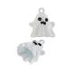 Enameled Zamak Pendant Ghost 18x20.4mm