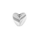 Zamak Bead Heart 10mm/6mm