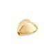 Zamak Bead Heart 10mm/6mm