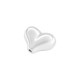 Zamak Bead Heart 11x8mm/5mm