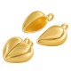 Zamak Charm Heart  9x16mm/10mm Ø2.3mm (2pcs/Set)