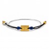 999° Silver Antique Plated/ 5µm/ 24K Gold Plated/ 0.12µm/ Black/ Blue