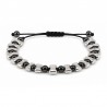 Silver/ Black
