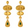24K Gold Plated/ 0.12µm/ Green
