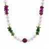 Green/ Fuchsia/ White/ Multi