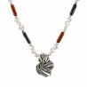 999° Silver Antique Plated/ 5µm/ White/ Red/ Black