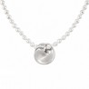 999° Silver Antique Plated/ 5µm/ White