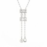 999° Silver Antique Plated/ 5µm/ White