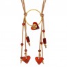4K Gold Plated/ 0.12µm/ Brown/ Red