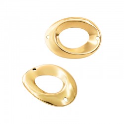Stainless Steel 304 Connector Oval 22x30mm