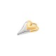 Stainless Steel 30 Charm Heart 17x15mm