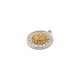 Stainless Steel 304 Charm Round with Sun 16mm
