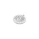 Stainless Steel 304 Charm Round with Sun 16mm